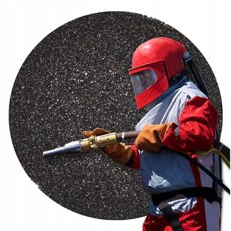 Korund ścierniwo do piaskowania PolGrit 0,2-1,4mm lub 0,7-28 mm 25 KG