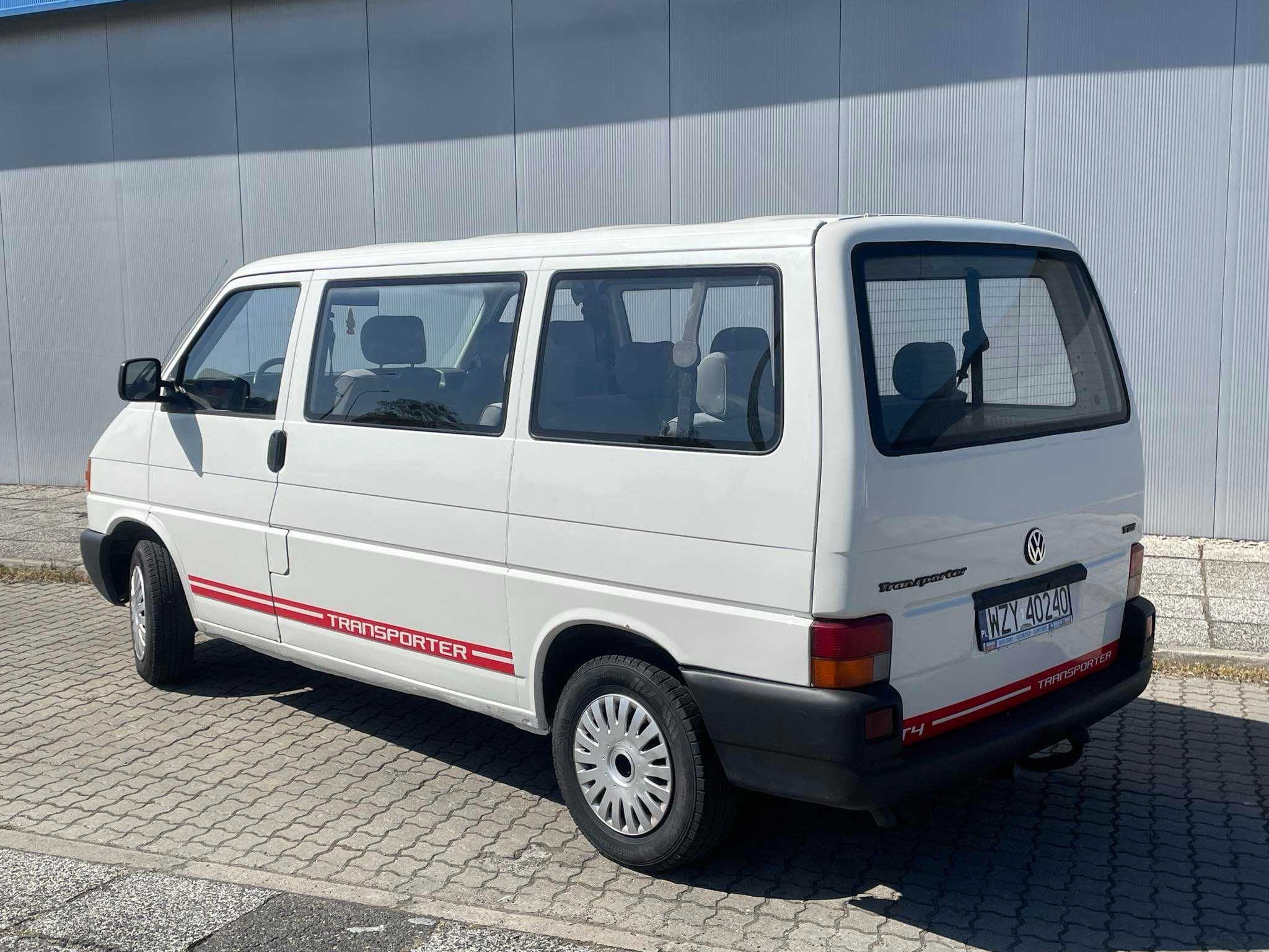 Volkswagen transporter t4/2.5tdi/9-osobowy/hak/bez wkladu/zapraszam!