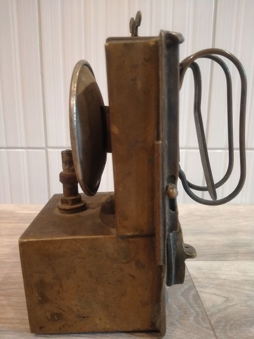 Lampa karbidowa, Hermann Riemann, Chemnitz-Gablenz !!!