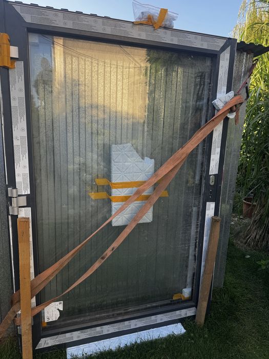 Drzwi aluminiowe wew/zew aluprof 145x210