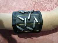 Тканевый магнитный браслет на руку для инструментов винтов и шурупов