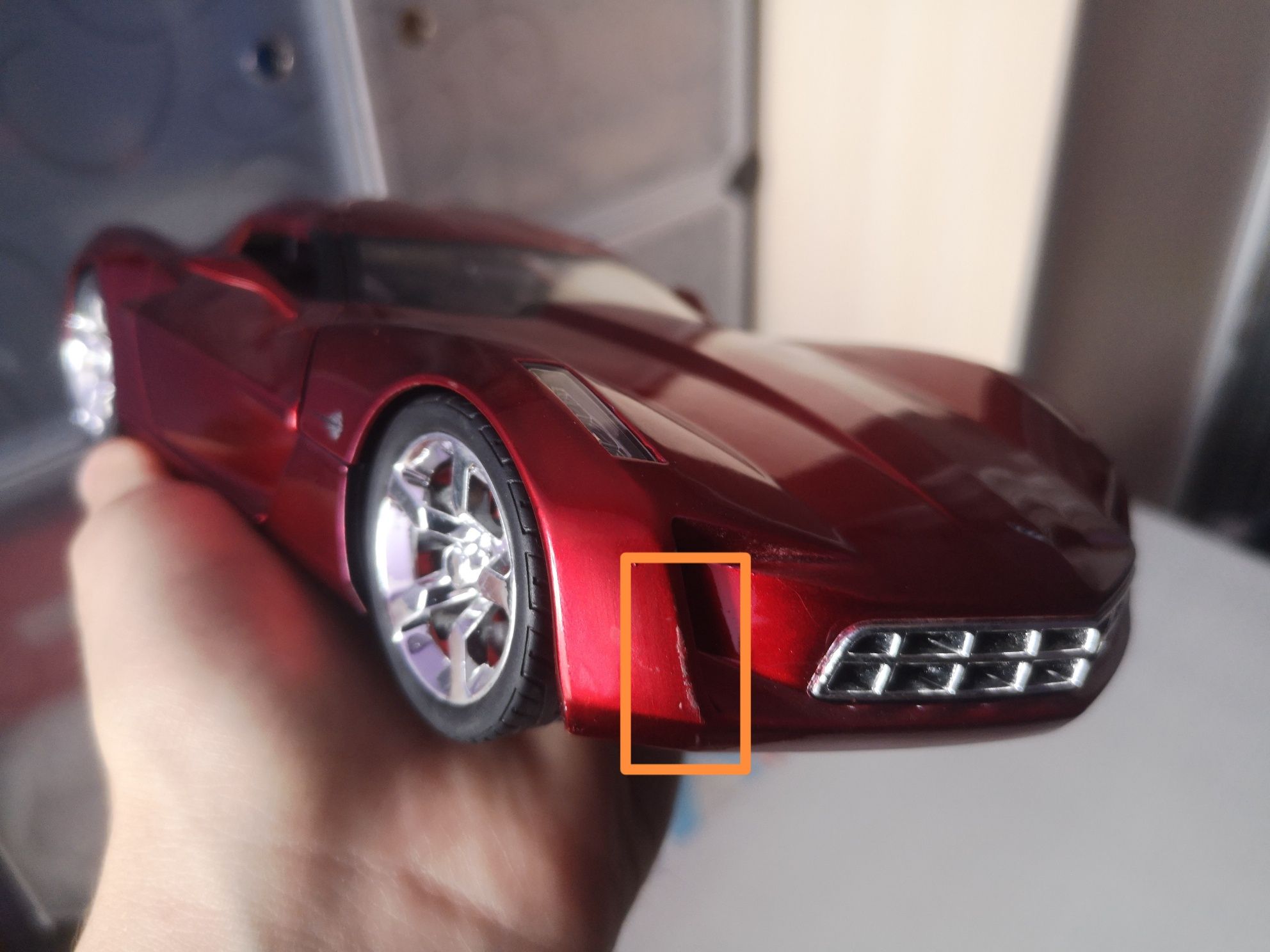 Модель Corvette Stingray Concept 2009 1:18 Jada