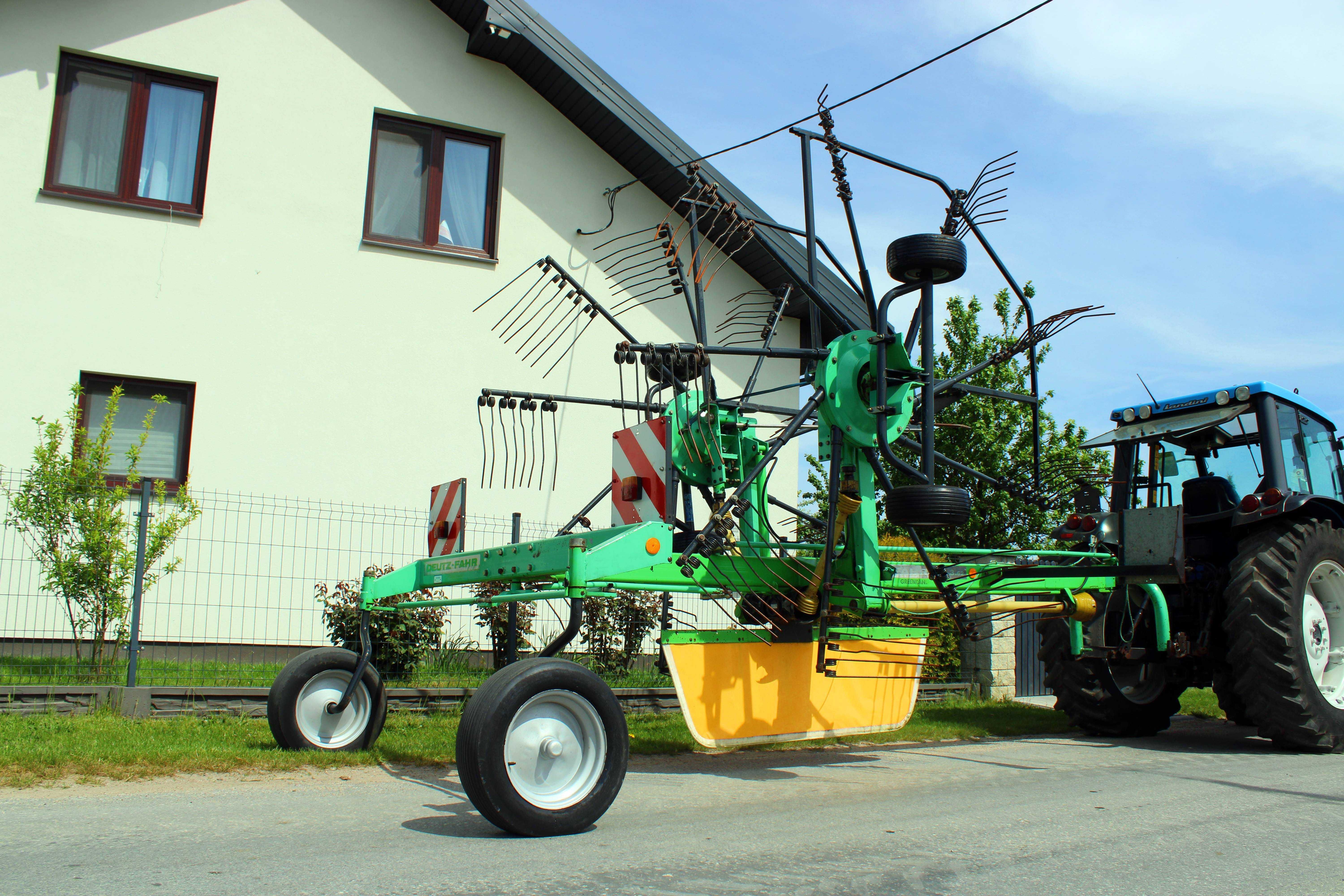 Przyczepa samozbierająca DEUTZ FAHR FE6.31 Noże Wałki Taśma SUPER STAN