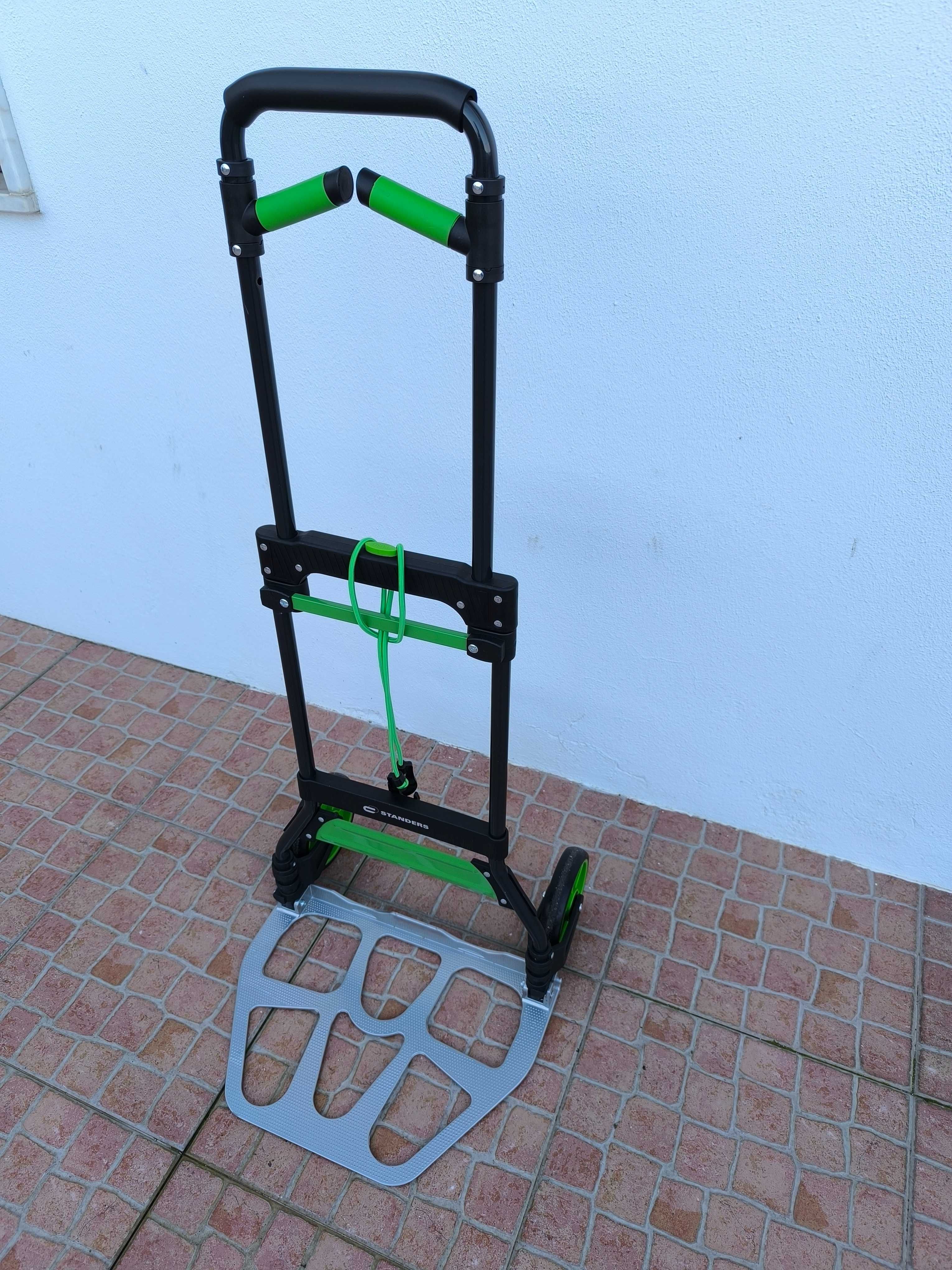 Carrinho transporte dobrável em ALUMINIO