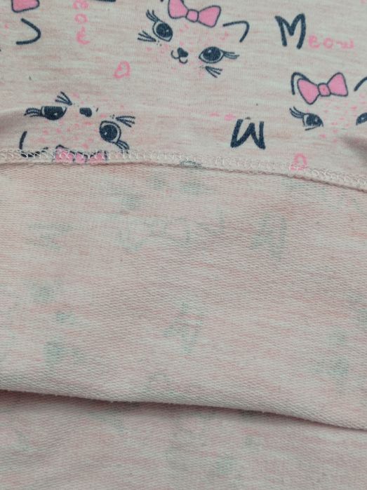 Ніжно-рожеве плаття-туніка Breeze Girls 110 см (5 років) з котиками