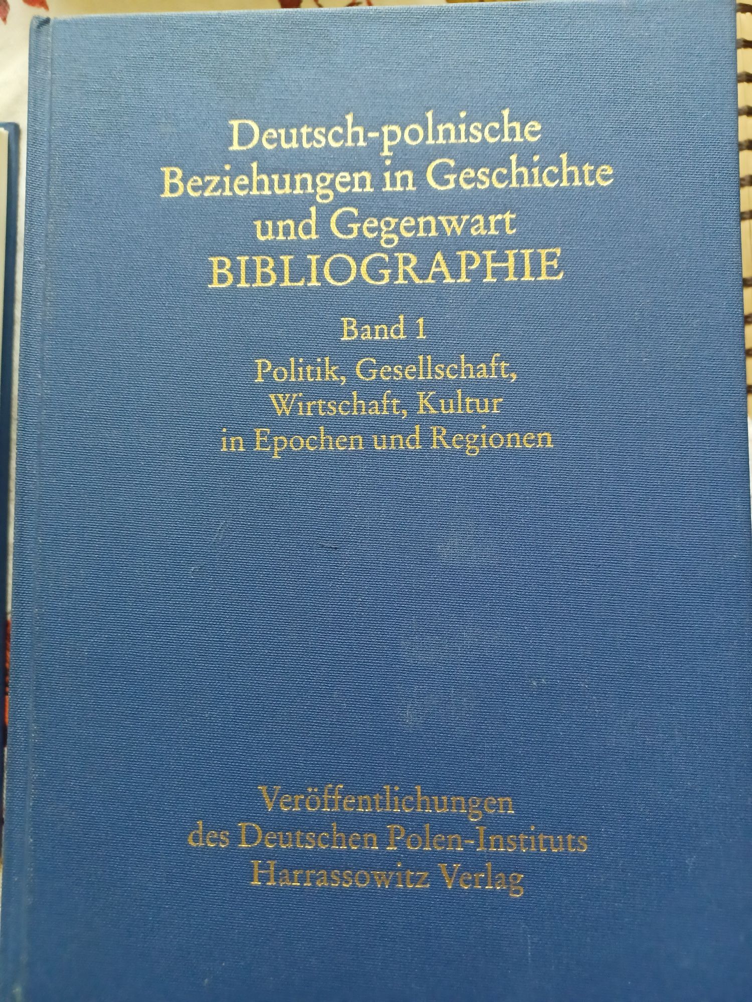 Deutsch-polnische beziehungen bibliographie 2000