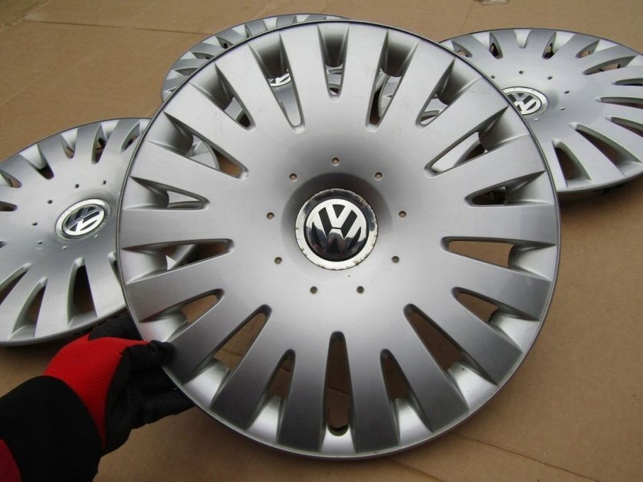 4x Kołpaki 16 VW Golf V VI VII VIII Jetta Caddy Eos Touran Passat B5 B6 B7