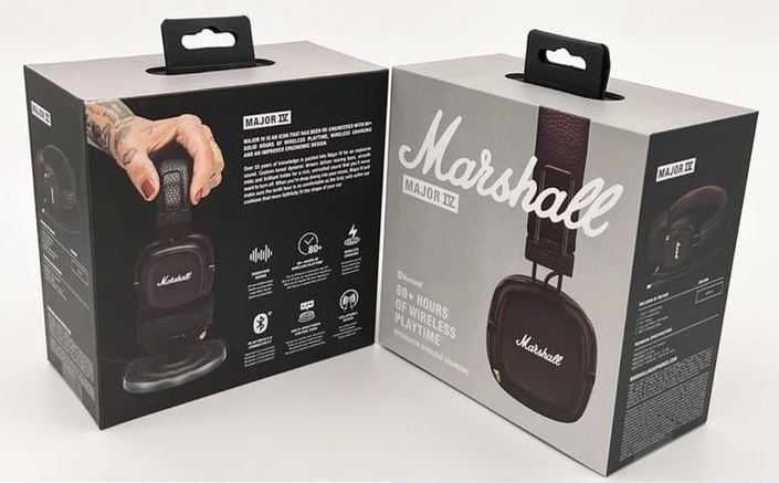 Marshall Major IV Bluetooth Brown (1006127) навушники Нові в наявності