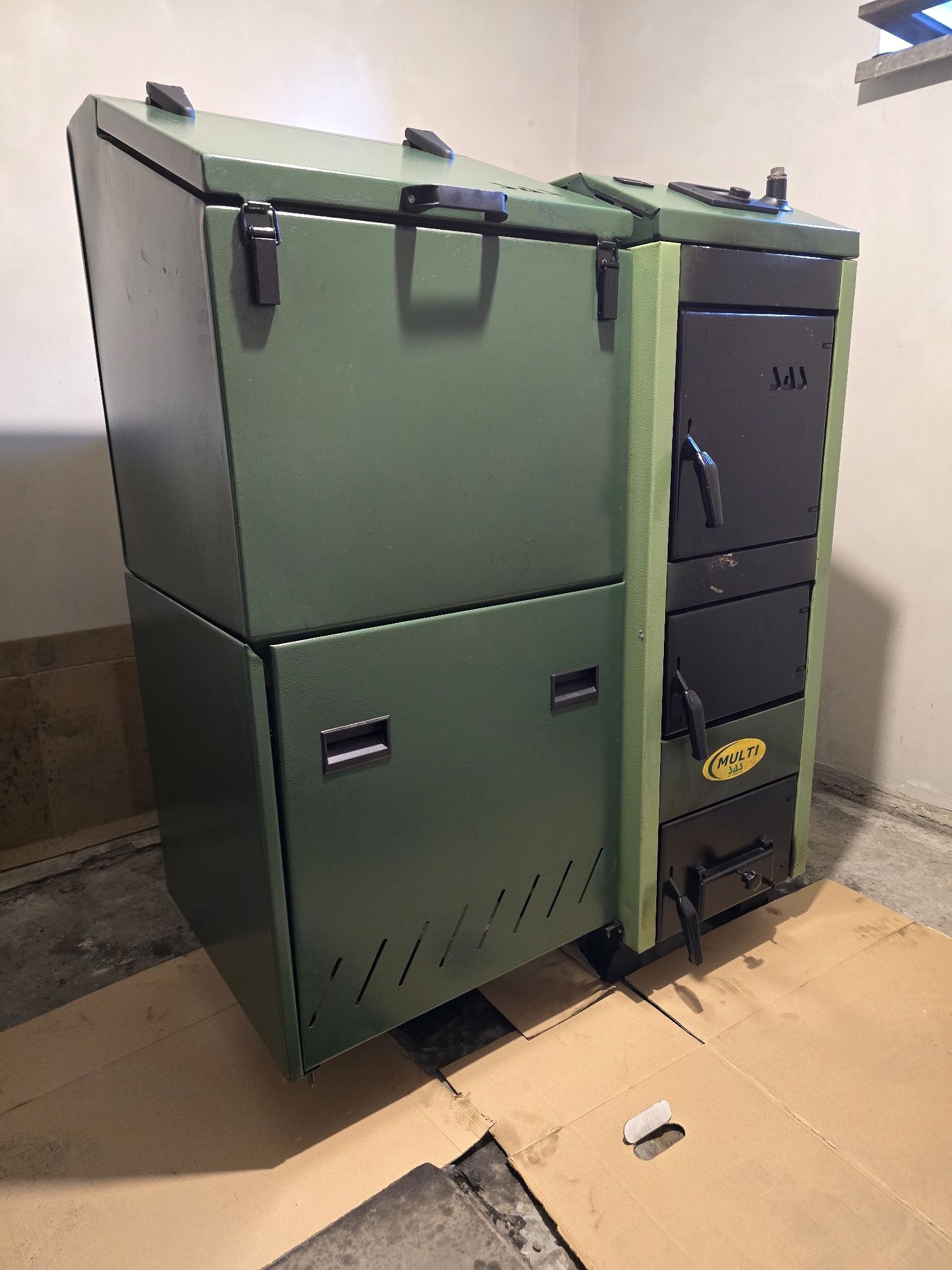 Piec SAS 17KW cały zestaw Eko Groszek