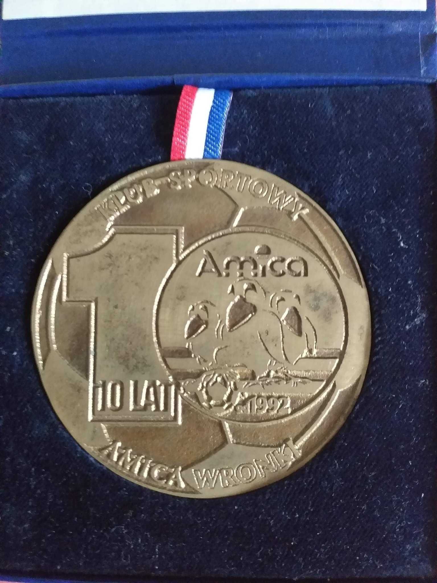 Medal Amica Wronki 10-lecie