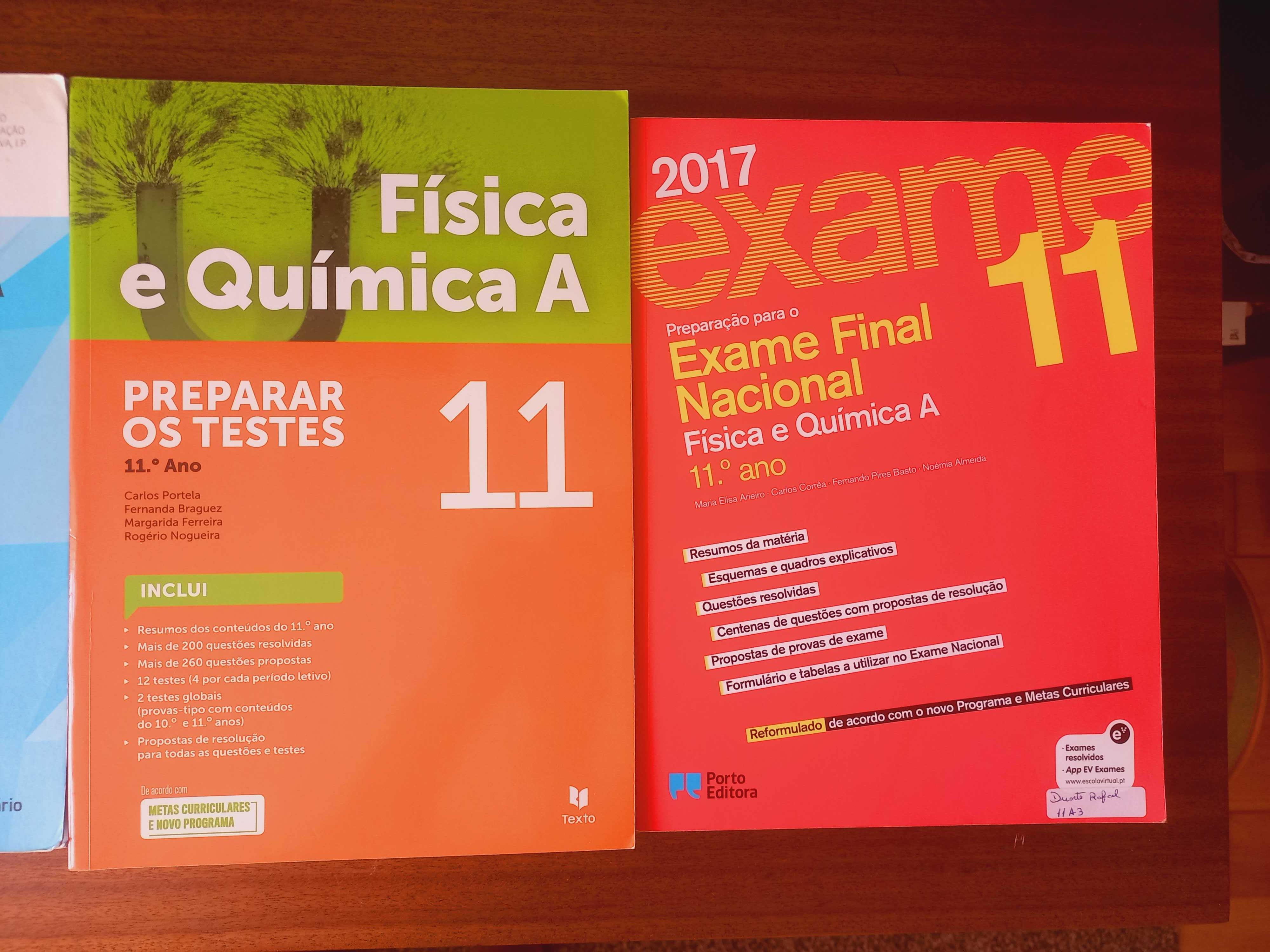 Livros Preparação Exames 10 11 12 ano Secundário