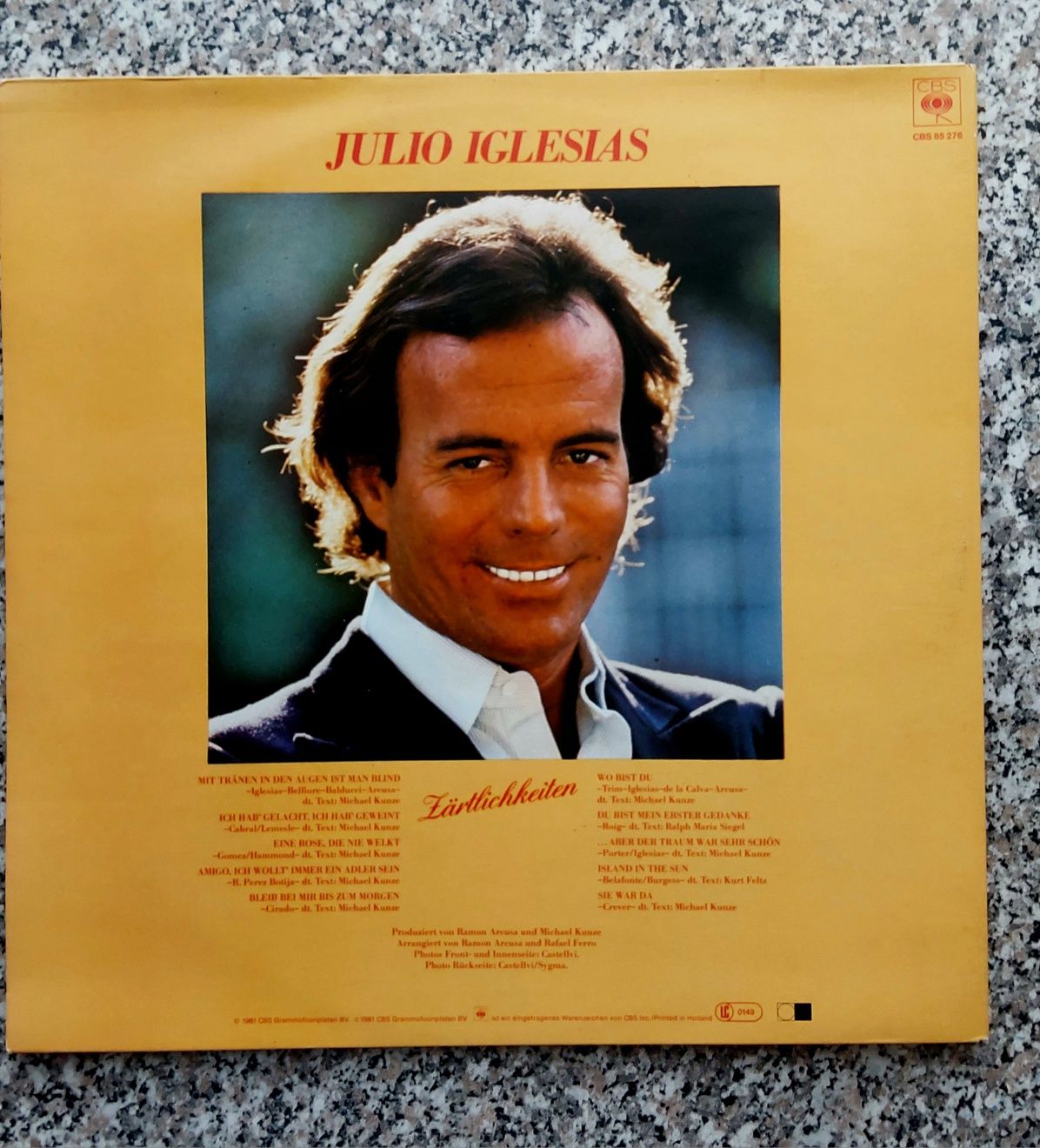 Julio Iglesias ,винил, 1981 г.