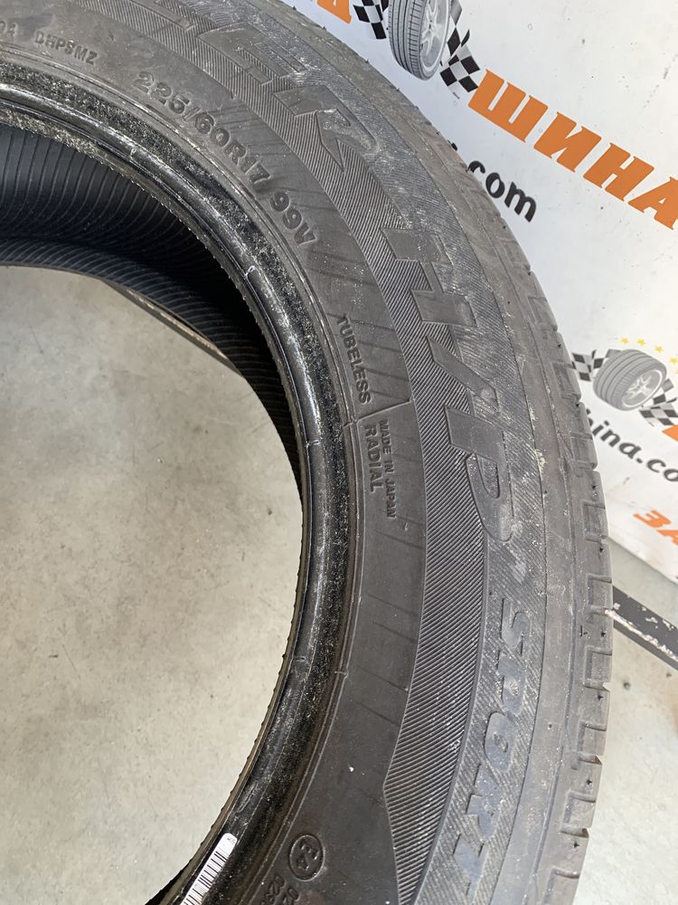 (2шт) 225/60R17 Bridgestone Dueler H/P Sport (2020рік) літні шини