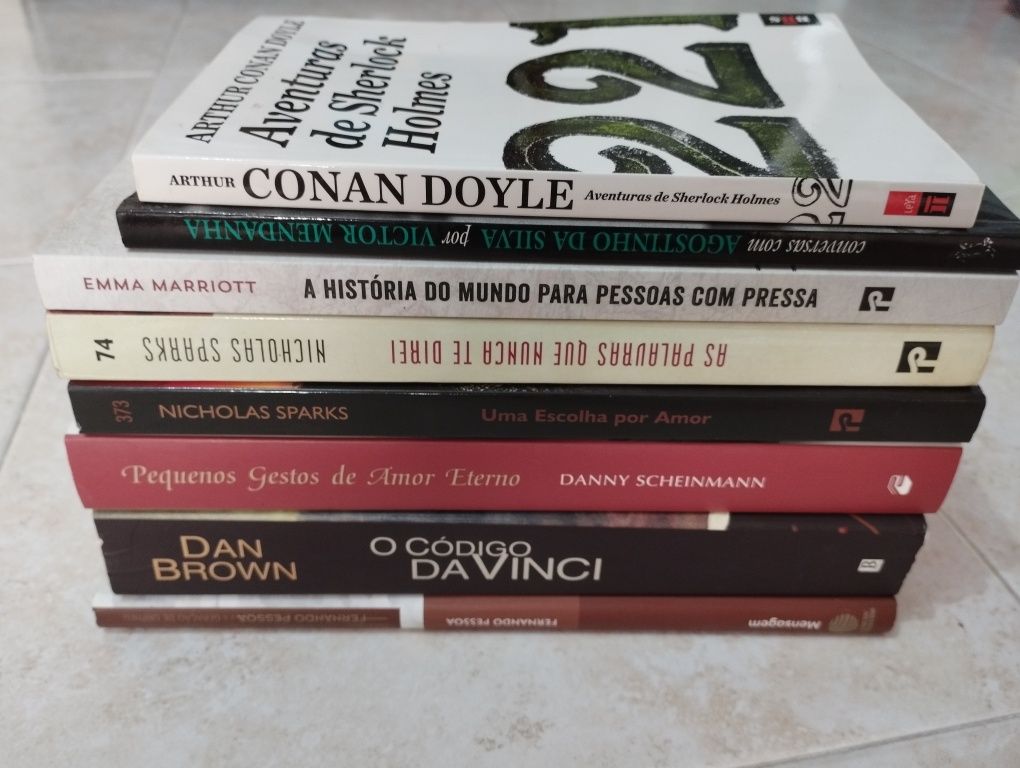 Vários livros à escolha