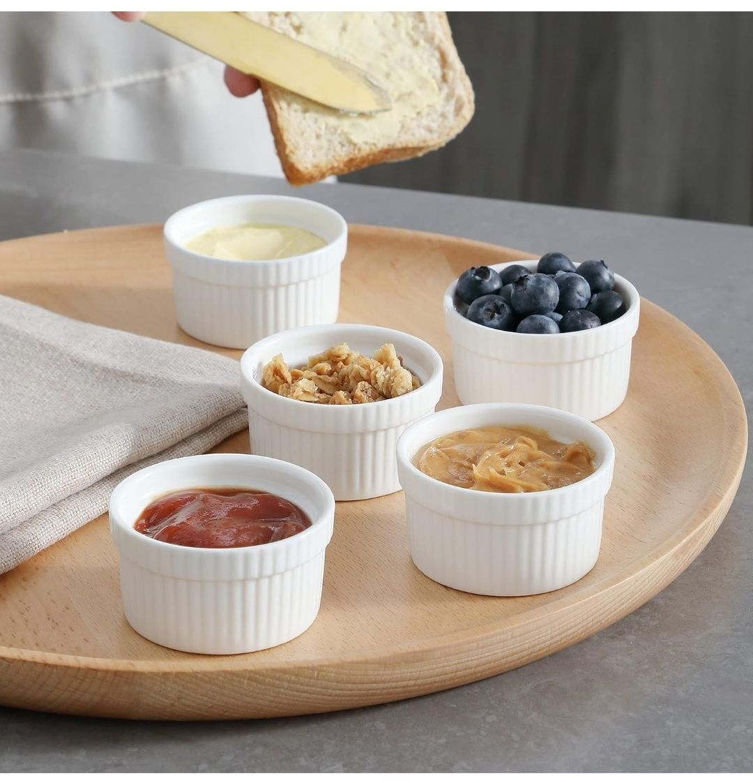 Malacasa, seria ramekin.Dish, 24-częściowy zestaw form