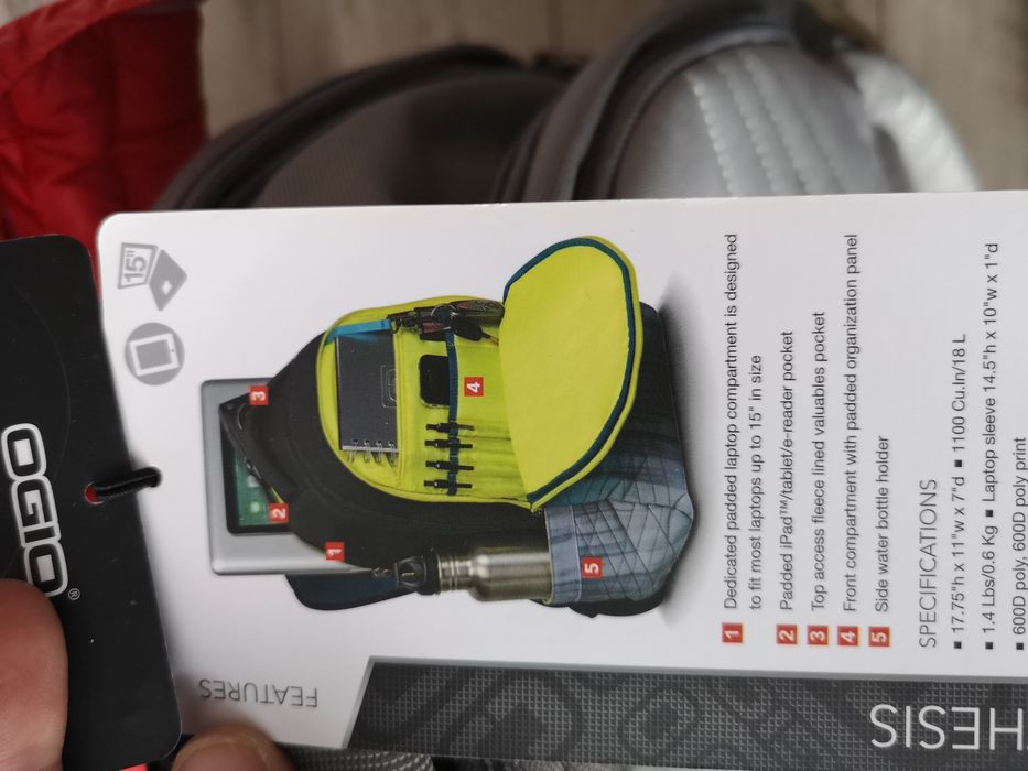 Plecak na laptop ogio