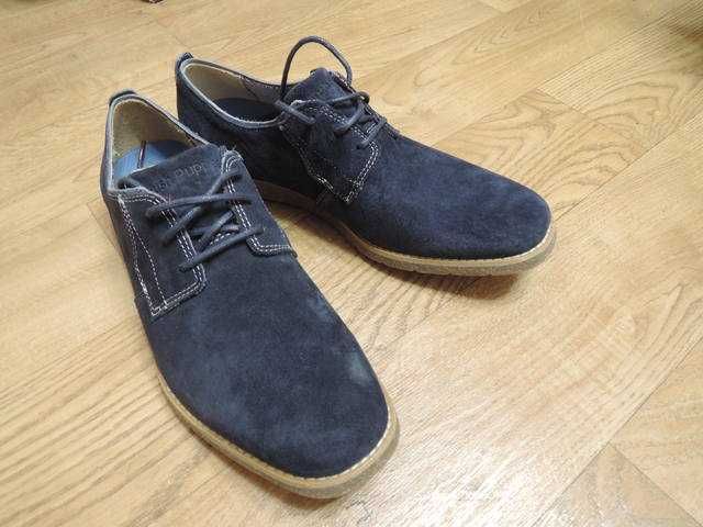 замшевые туфли Hush puppies