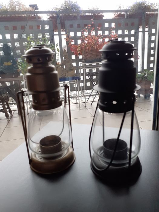 Komplet 2 lampionów na tealighty