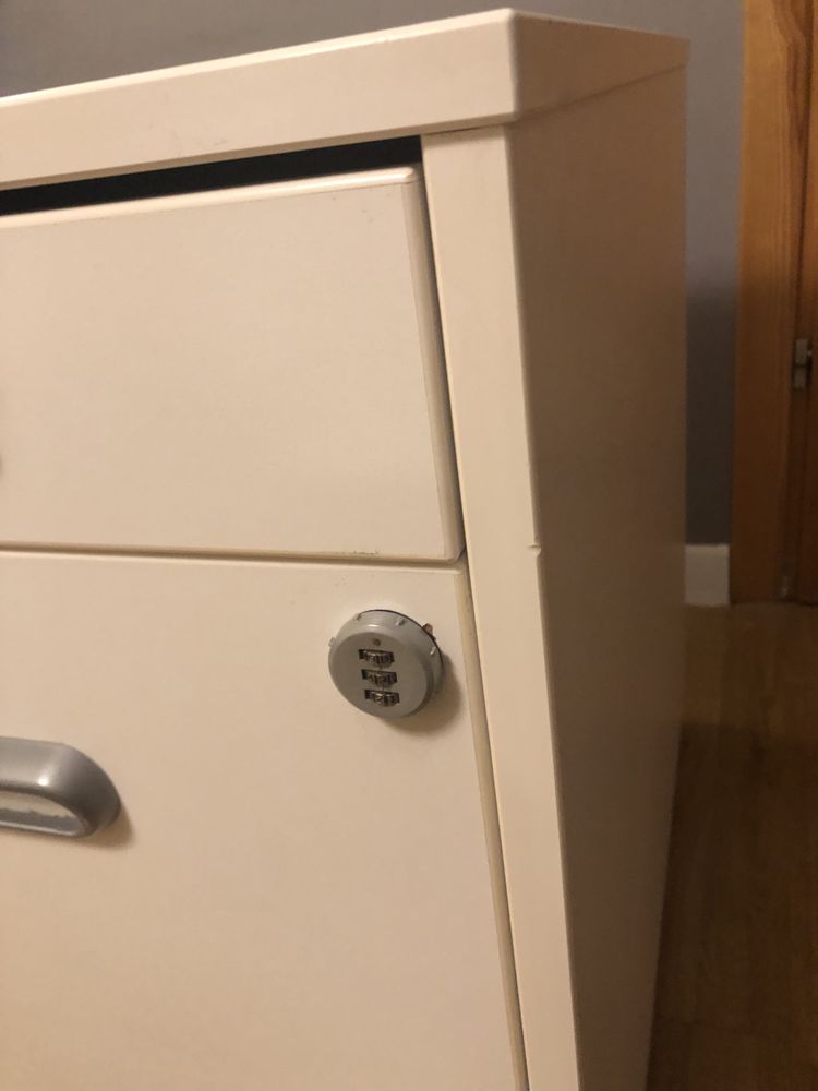 Kontener biurowy na szyfr Galant Ikea