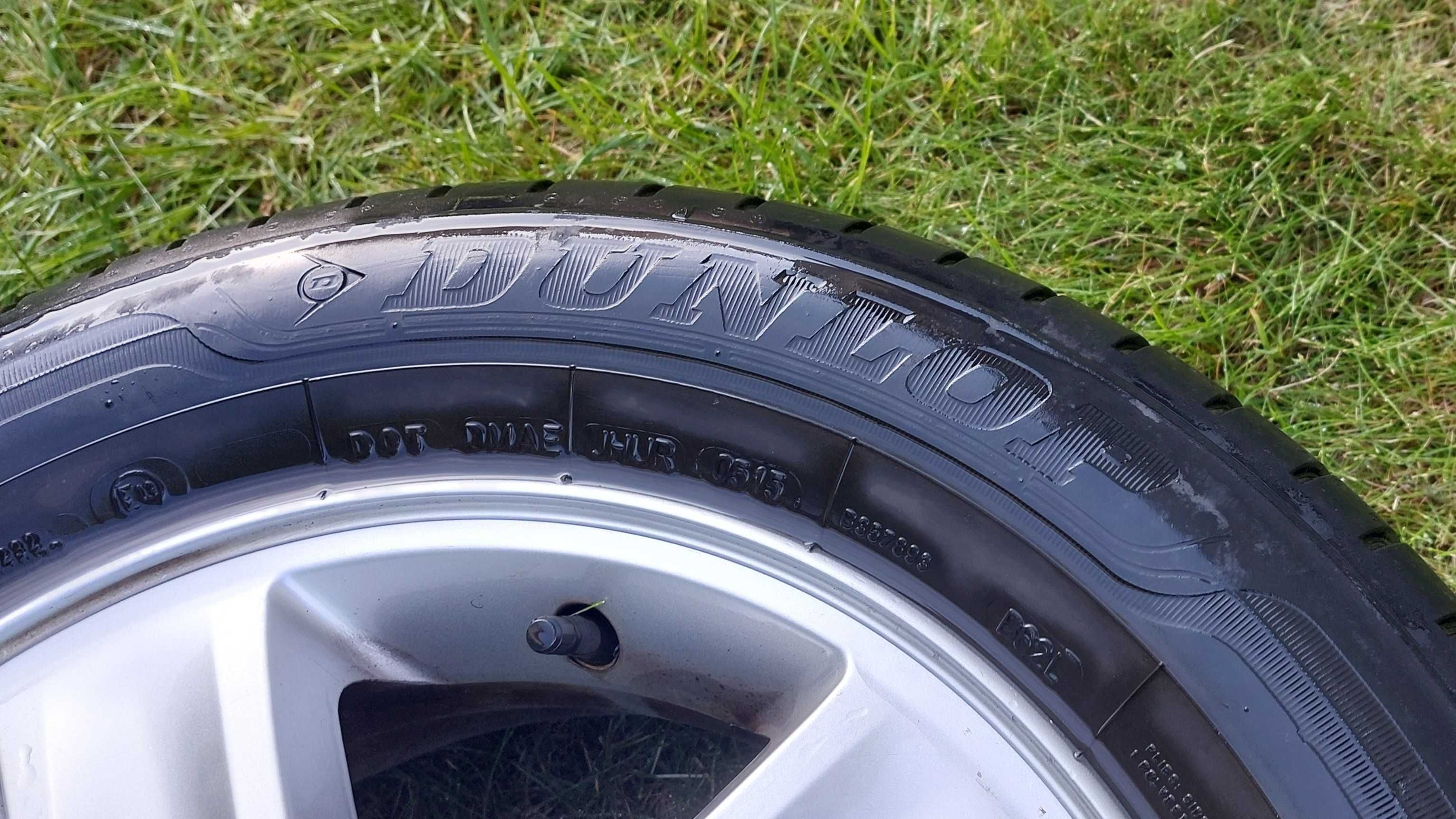 Alufelgi 15'' + opony Dunlop Sport Bluresponse 195/65 R15 91H (0515)