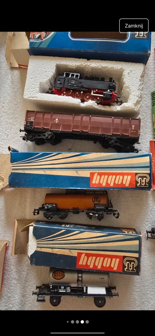 Kolekcja modeli BTTB / Zeuke TT – parowóz BR81 + wagony – oryginalne p