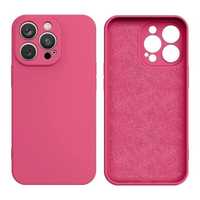 Silicone Case Etui Iphone 14 Plus Silikonowy Pokrowiec Fuksja