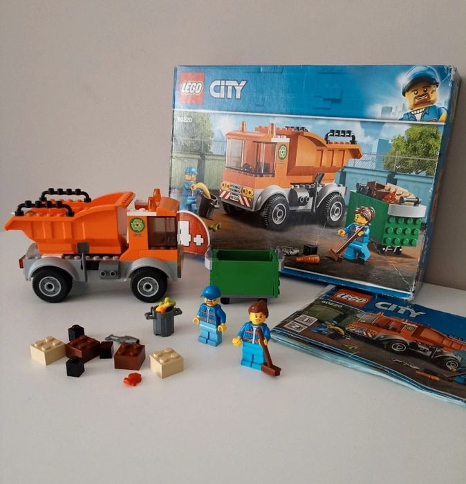 LEGO City 60220. Śmieciarka