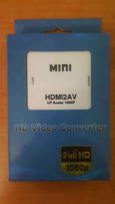 Адаптер HDMI 2 AV переходник конвертер