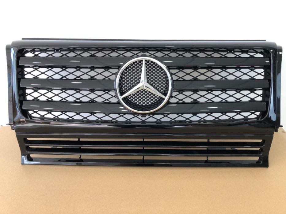 Решетка радиатора Mercedes гелик w463 AMG GT решітка мерседес кубик.
