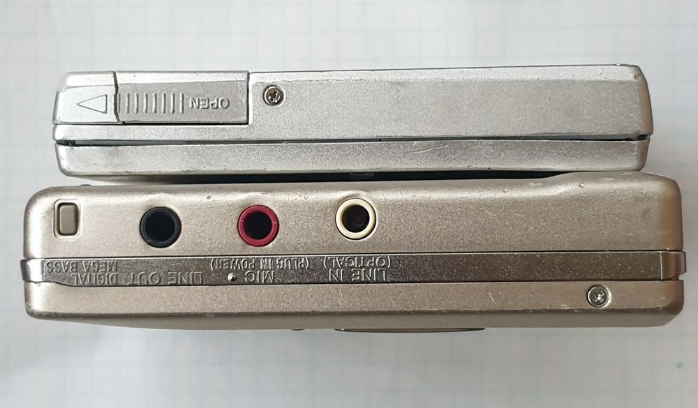 Мiнідіск рекордер SONY MZ-R55 minidisc  плеєр SONY MZ-E707 /MZ-E44/45