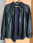 Camisa de cabedal