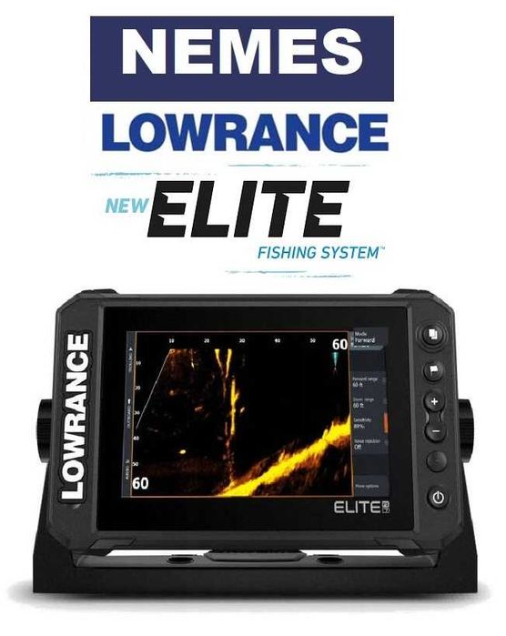 Echosonda Lowrance ELITE FS- 7 z przetwornikiem Active Imaging 3w1