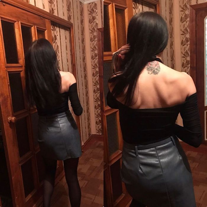 Продам шкіряну спідницю