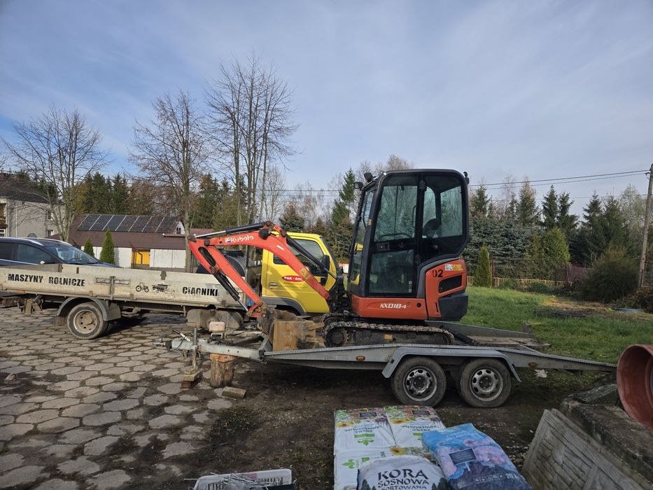 Wynajmę mini koparke