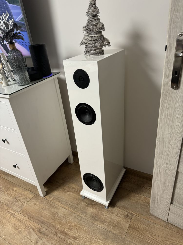 Yamaha amplituner+cd denon+głośniki