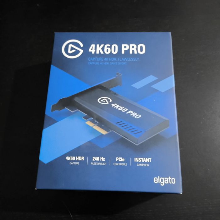 Caixa placa de captura Elgato 4K60 Pro