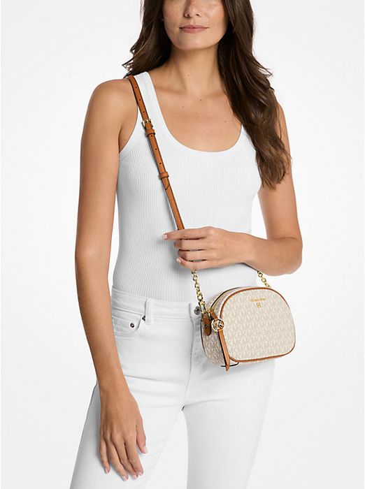 Жіноча сумка Michael Kors Jet Set Small (32S1GT9C0B) VANILLA/ACORN