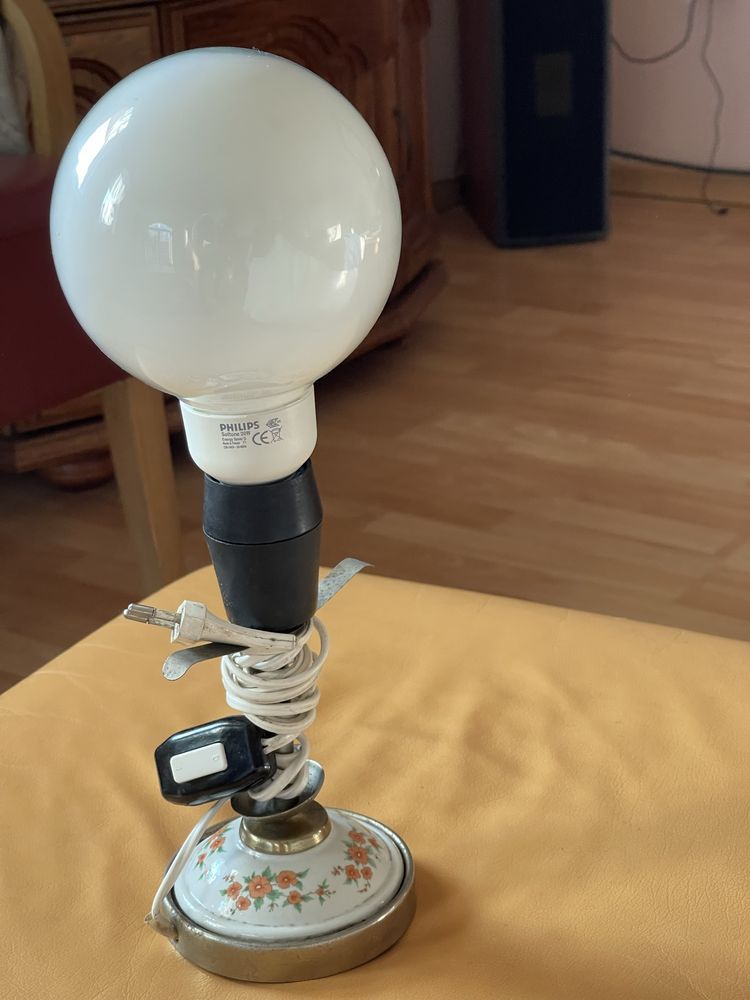 Lampka nocna w stylu vintage