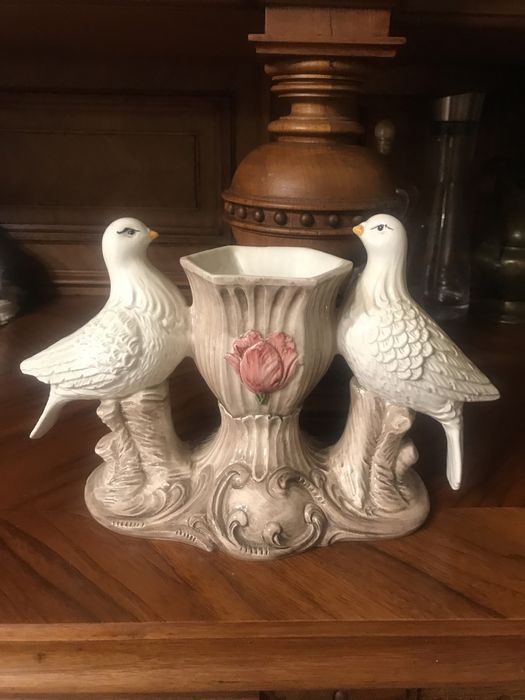 Wazon porcelanowy styl secesyjny