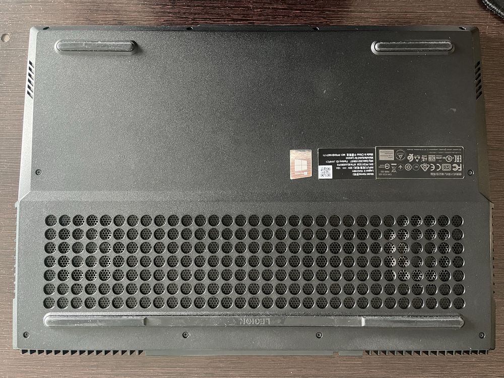Portátil gaming Legion 5 Rtx 3060/16Gb DDR4