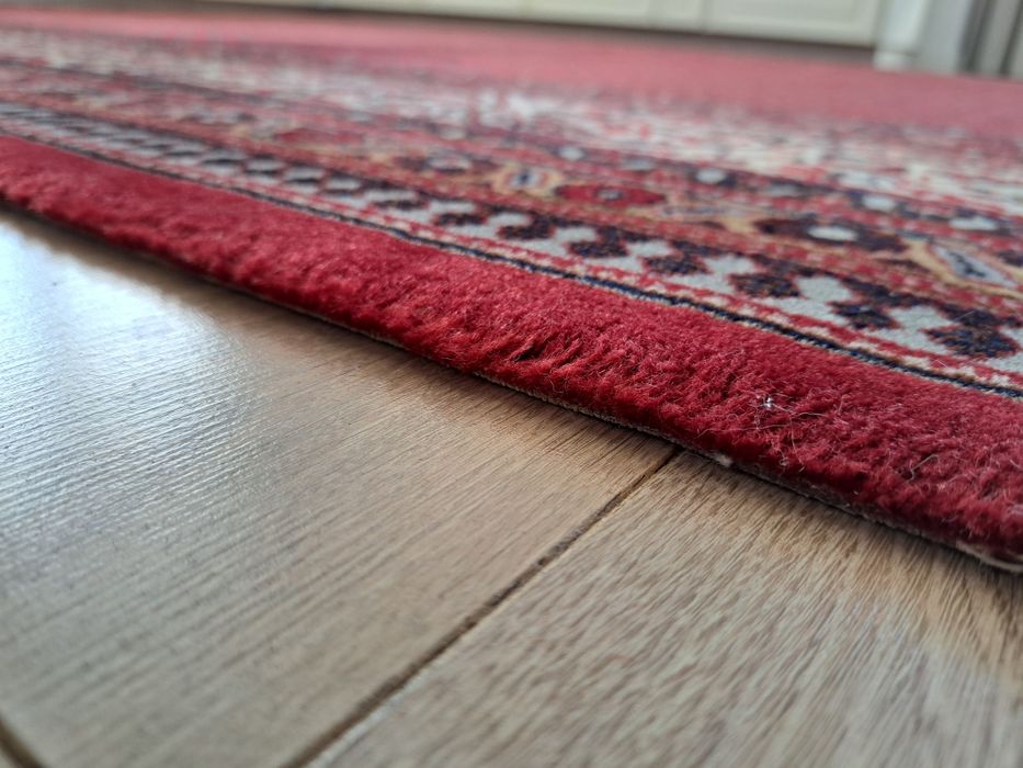 Przepiękny salonowy maszynowo tkany wełniany dywan Keshan 300x400cm