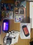 PSP-E1004CB com 5 jogos