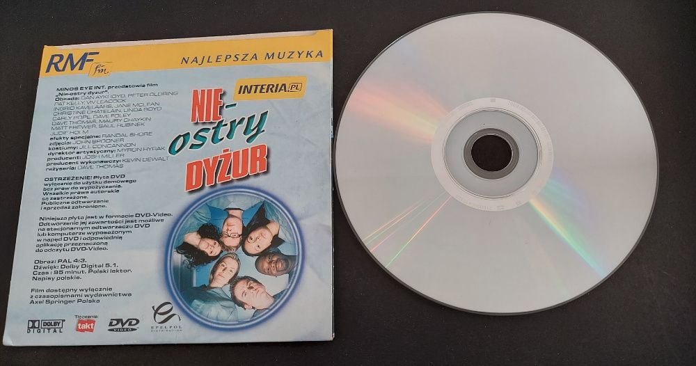 Nie ostry dyżur film/płyta DVD