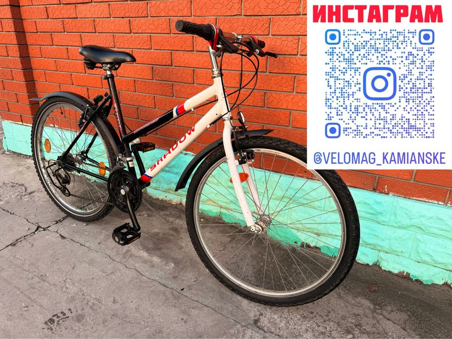 Велосипед Shadow Колёса 26 городской из Европы Shimano