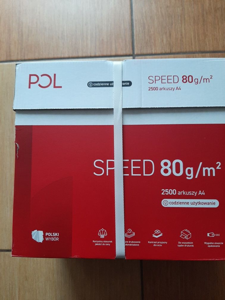 Papier Ksero biurowy PolSpeed  format A4 80g