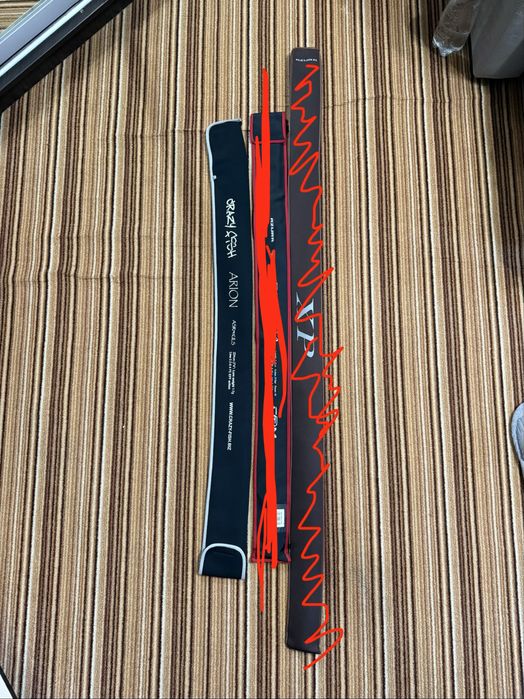Спінінги graphiteleader, azura, daiwa, crazy fish