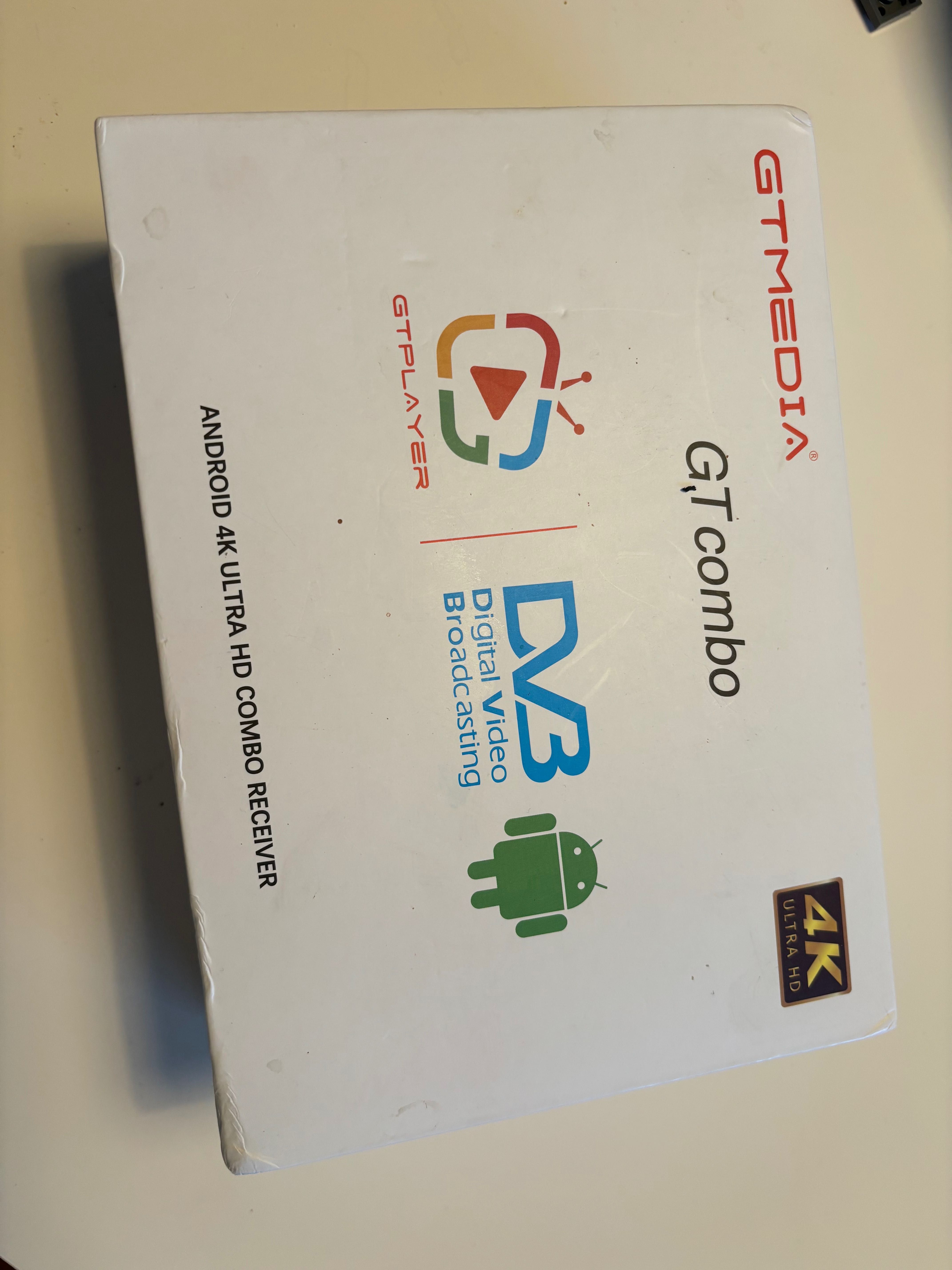 Tuner GTMedia GT Combo Android 9.0 2.4G/5G WiFi