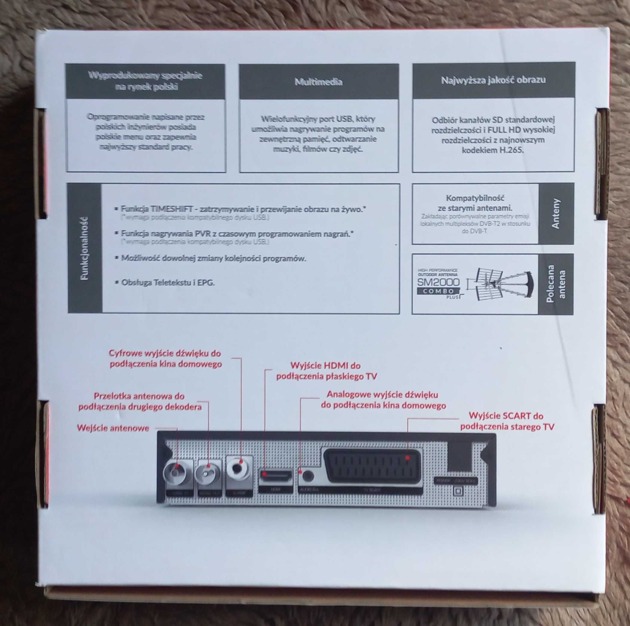 Tuner DVB-T2 Skymaster