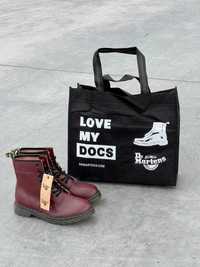 АКЦІЯ! Жіночі черевики Dr.Martens 1460 Cherry (36,37 р.)