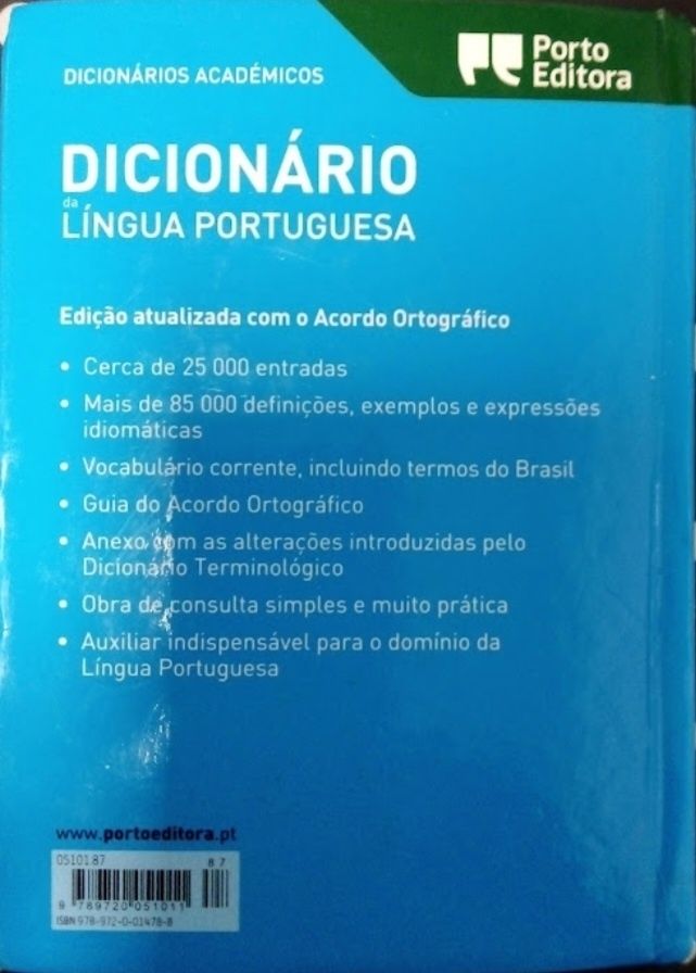 Dicionários Porto Editora: Português/Inglês/Francês